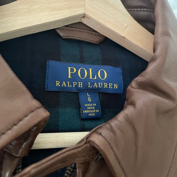 Ralph Lauren Leather Jacket - Picture 2 of 3